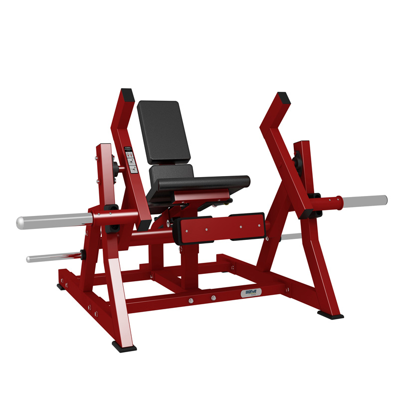 健身房健身器材介紹，大型健身房商用力量器械深蹲架