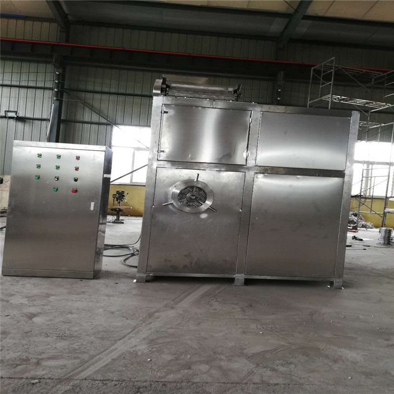 諸城鼎益專業(yè)生產(chǎn)凍肉破碎絞肉一體機(jī) 大產(chǎn)量凍肉盤、魚盤破碎絞肉設(shè)備