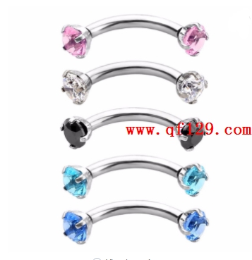 東莞不銹鋼眉釘 不銹鋼穿刺飾品  不銹鋼眉釘 東莞眉釘