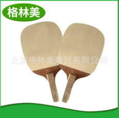 定制加工乒乓球拍底板  乒乓球拍供應(yīng)商 日式拍型檜木材料高彈單層底板