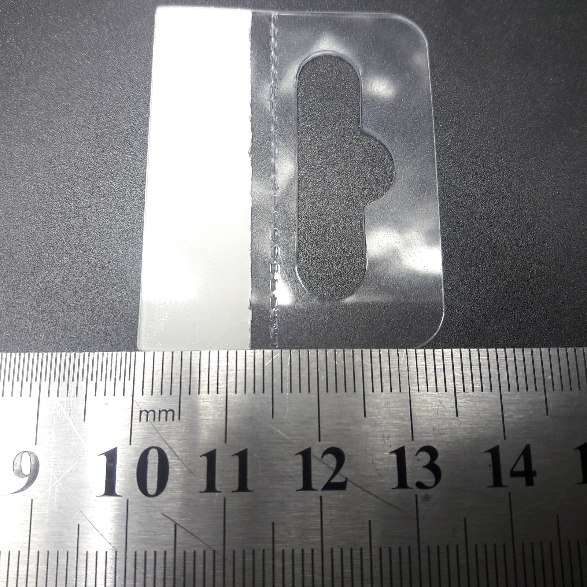 PVC掛鉤35*45飛機(jī)孔掛鉤 紙袋紙卡展示盒PETPVC掛鉤