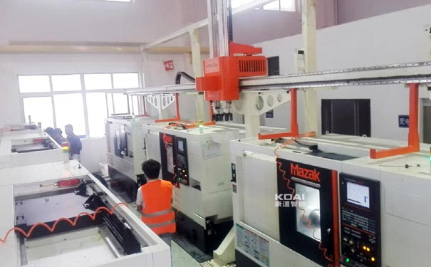 桁架機(jī)器人應(yīng)用于數(shù)控車床