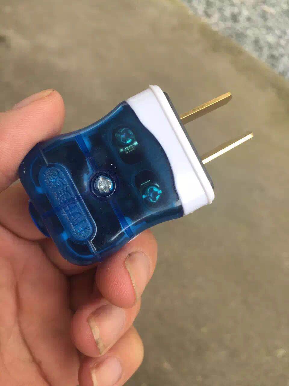 藍(lán)白插頭棉湖廠家