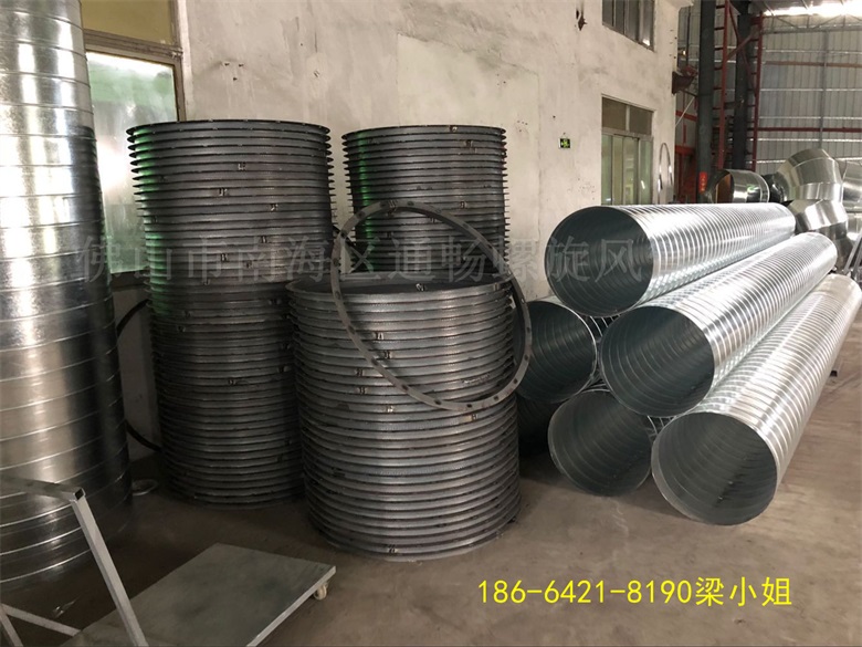 鐵皮風(fēng)管變徑三通規(guī)格廣東螺旋風(fēng)管加工廠家