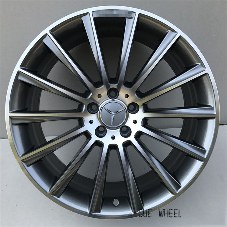 奔馳18寸19寸AMG輪轂改裝C63/C級(jí)/E級(jí)/S級(jí)S350/GLA  AMG輪轂