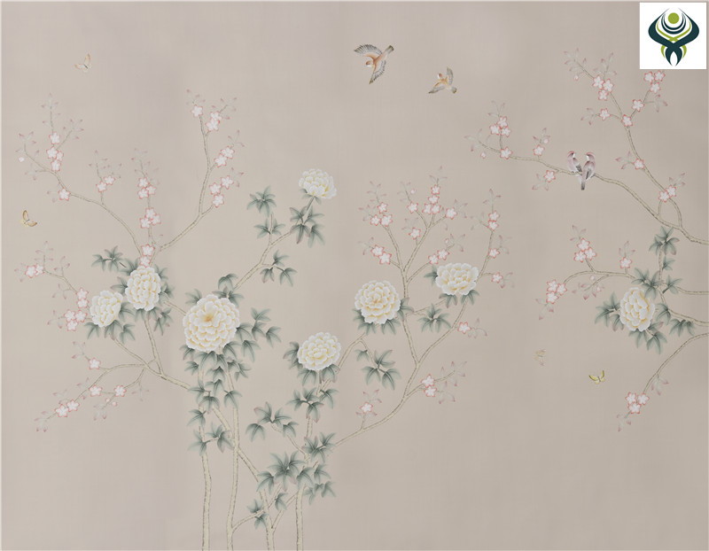 絲綢手繪【免費(fèi)手繪小樣】 無錫琴棋壁畫有限公司