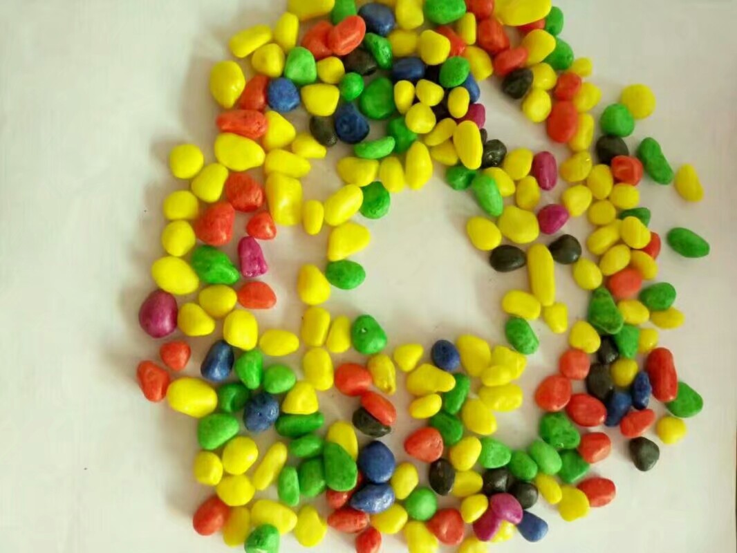 彩石子，魚(yú)缸造景彩石子，壓花地坪彩石子