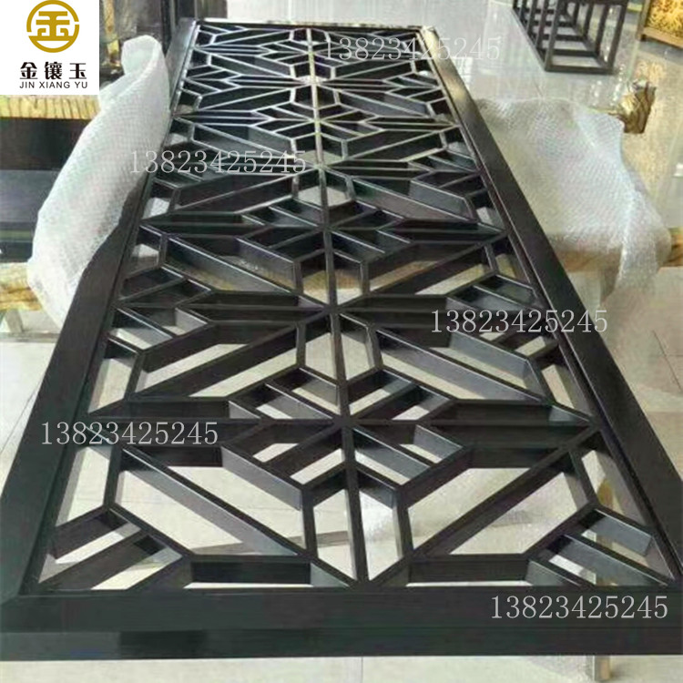 供應(yīng)上海不銹鋼屏風(fēng)金鑲玉不銹鋼廠家定制加工