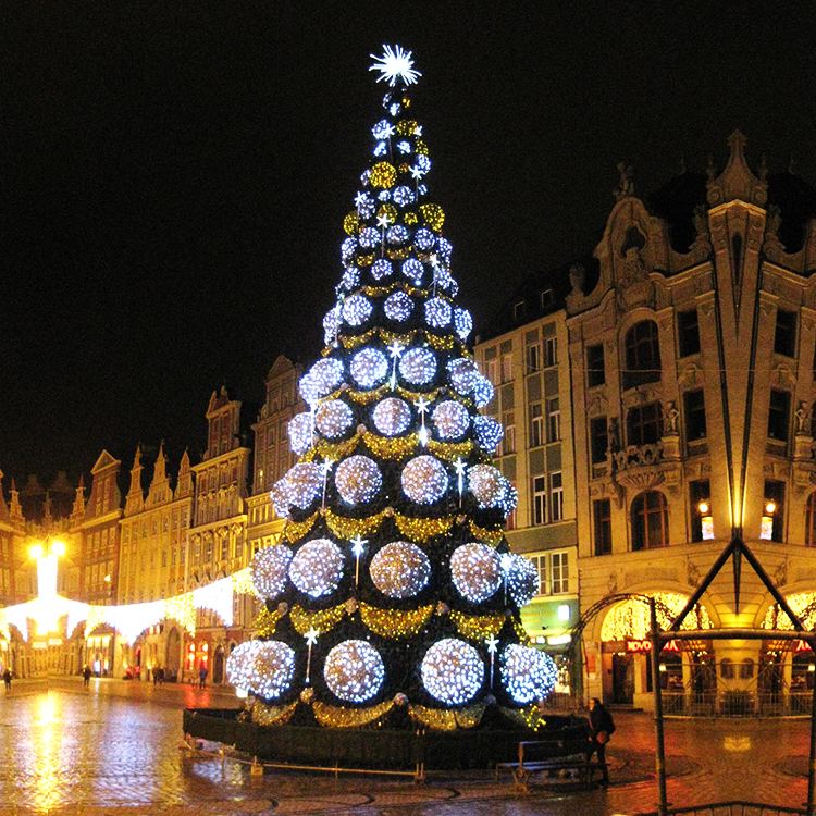 圣誕節(jié)裝飾豪華戶外定制圣誕樹 豪華圣誕樹大型圣誕樹戶外圣誕樹