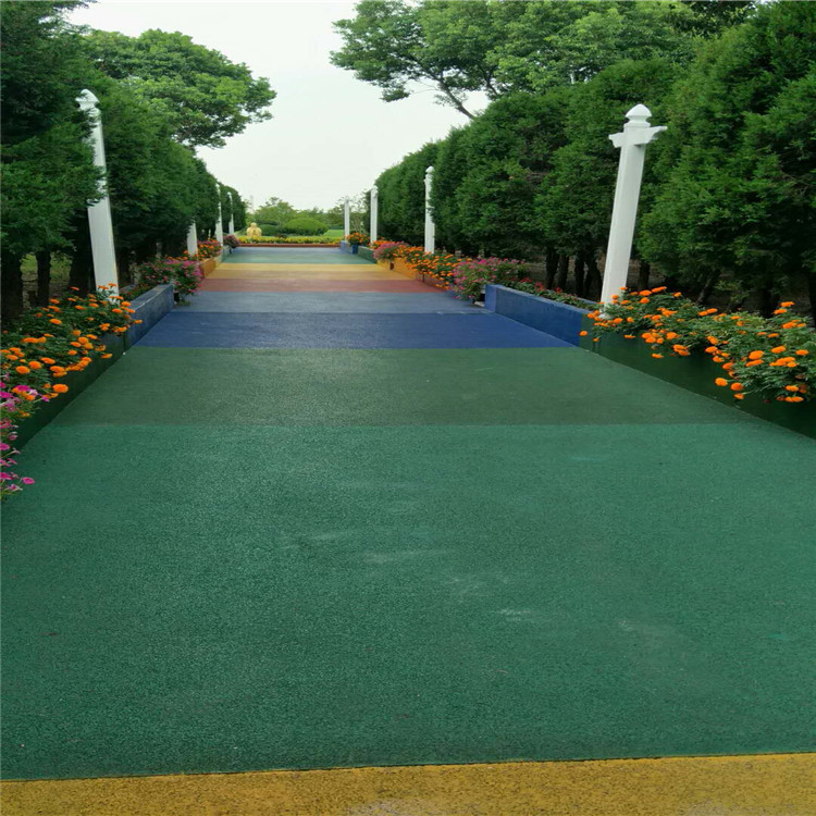 海綿城市生態(tài)透水混凝土地坪 上海秀城