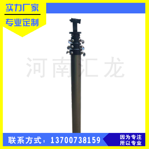 匯龍廠家定制20米高天線升降桿價(jià)格 批發(fā)氣動(dòng)升降桿價(jià)格