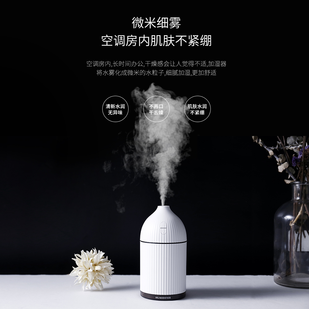 廠家供應車載 家用 空氣凈化 迷你小紋加濕器