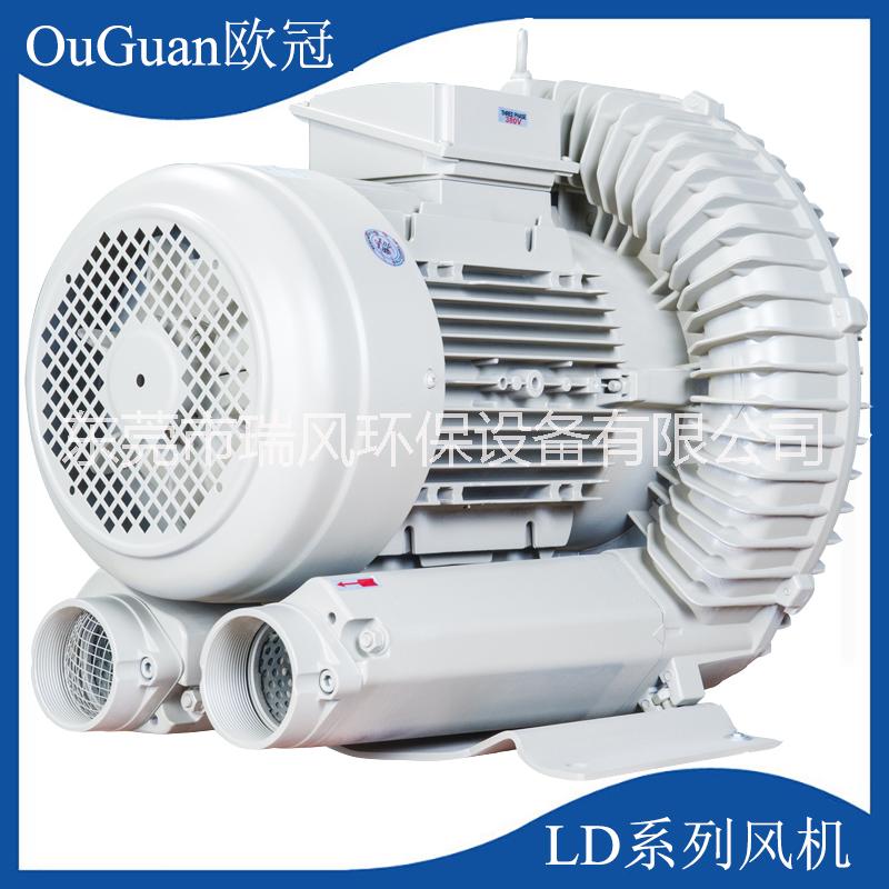 漩渦氣泵LD075H43R19 歐冠7.5KW高壓鼓風(fēng)機(jī) 烘干設(shè)備高壓通風(fēng)機(jī)