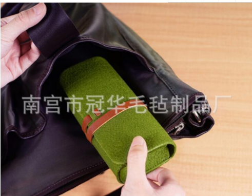 直銷毛氈眼鏡盒 毛氈眼鏡盒批發(fā) 毛氈眼鏡盒廠家 時尚羊毛氈眼鏡袋 *毛氈制品