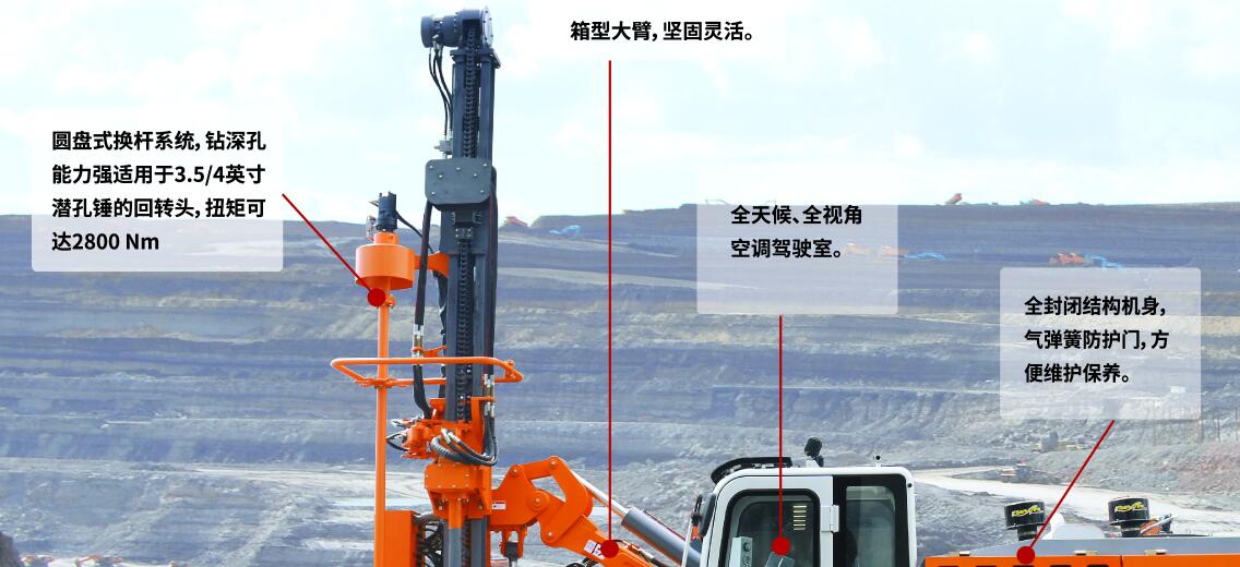 志高ZGYX-453全自動(dòng)潛孔鉆