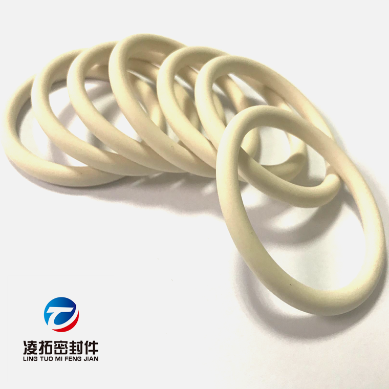 半導(dǎo)體用高潔凈度白色*醚O型圈3M蘇威耐高溫FFKMO型圈
