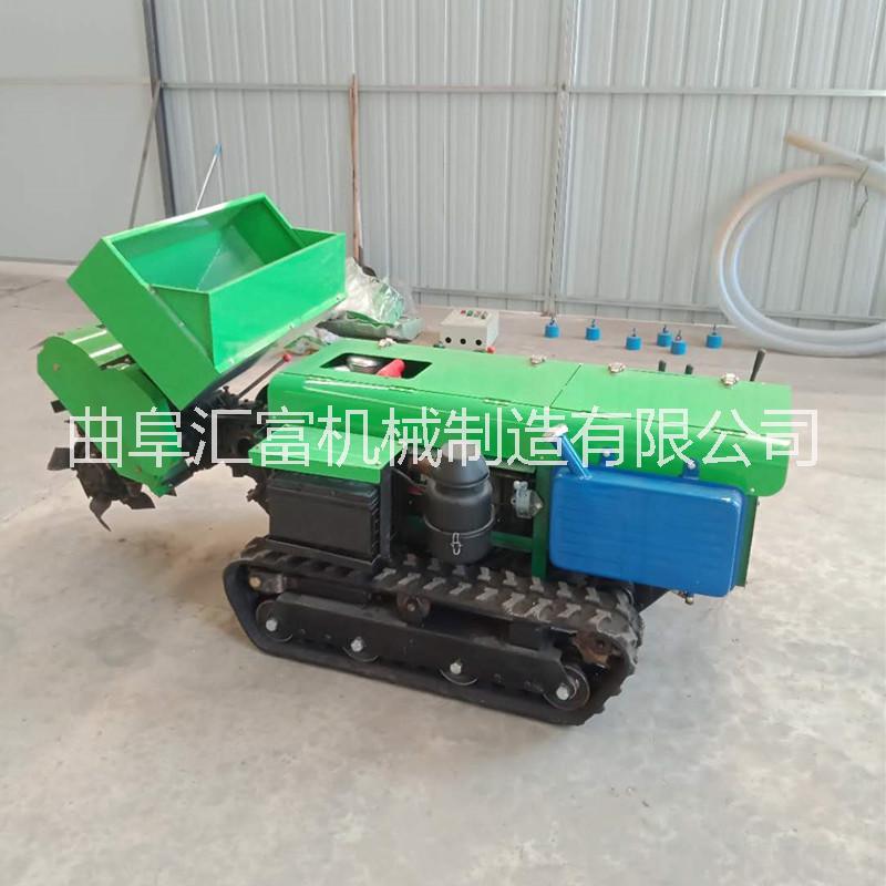 履帶式旋耕機(jī) 開溝施肥回填機(jī) 履帶式除草機(jī) 28馬力田園管理機(jī) 履帶式旋耕鋤草機(jī)
