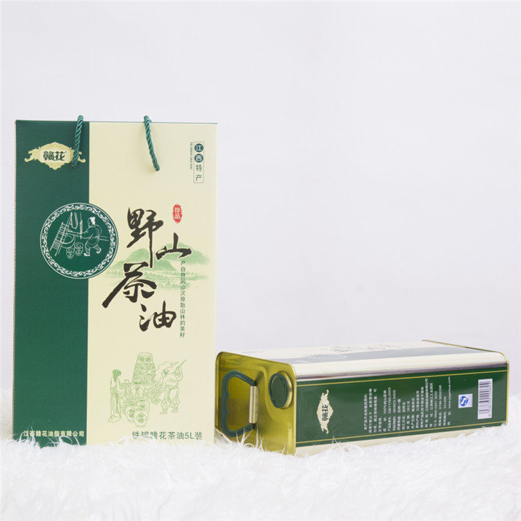 5L鐵桶裝*山茶籽油禮盒廠家直銷