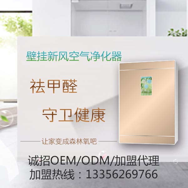 壁掛新風(fēng)空氣凈化一體機(jī)