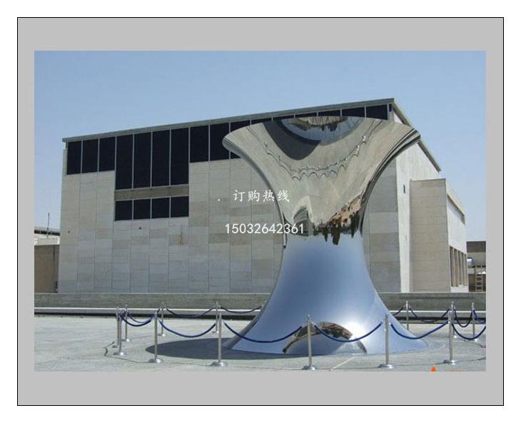 不銹鋼鏡面雕塑廠家 反轉(zhuǎn)乾坤雕塑 廣場(chǎng)鏡面雕塑制作