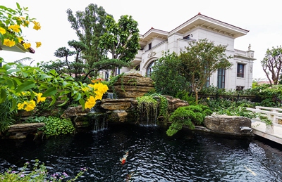 別墅花園的植物配置有技巧