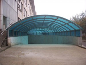 江西地下車庫坡道雨棚 贛州地下車庫坡道雨棚廠家  新余地下車庫坡道雨棚批發(fā)