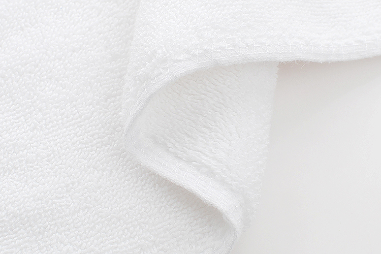 廠家批發(fā)*酒店賓館純棉方巾白色