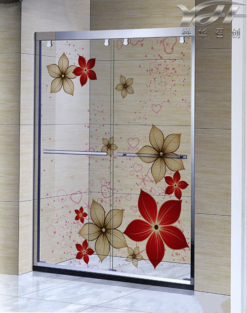 夾絲淋浴房玻璃，夾絲淋浴房，夾絲玻璃鄭州譽(yù)華召創(chuàng)定制
