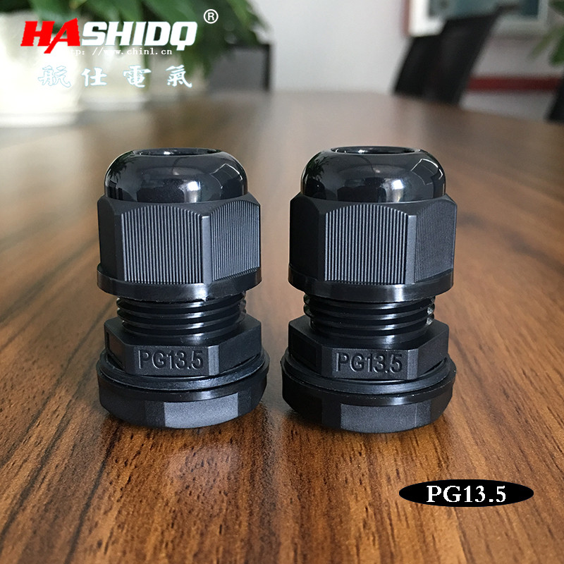 防水接頭 PG13.5電纜接頭 尼龍環(huán)保塑料接頭 專業(yè)接頭廠家直銷