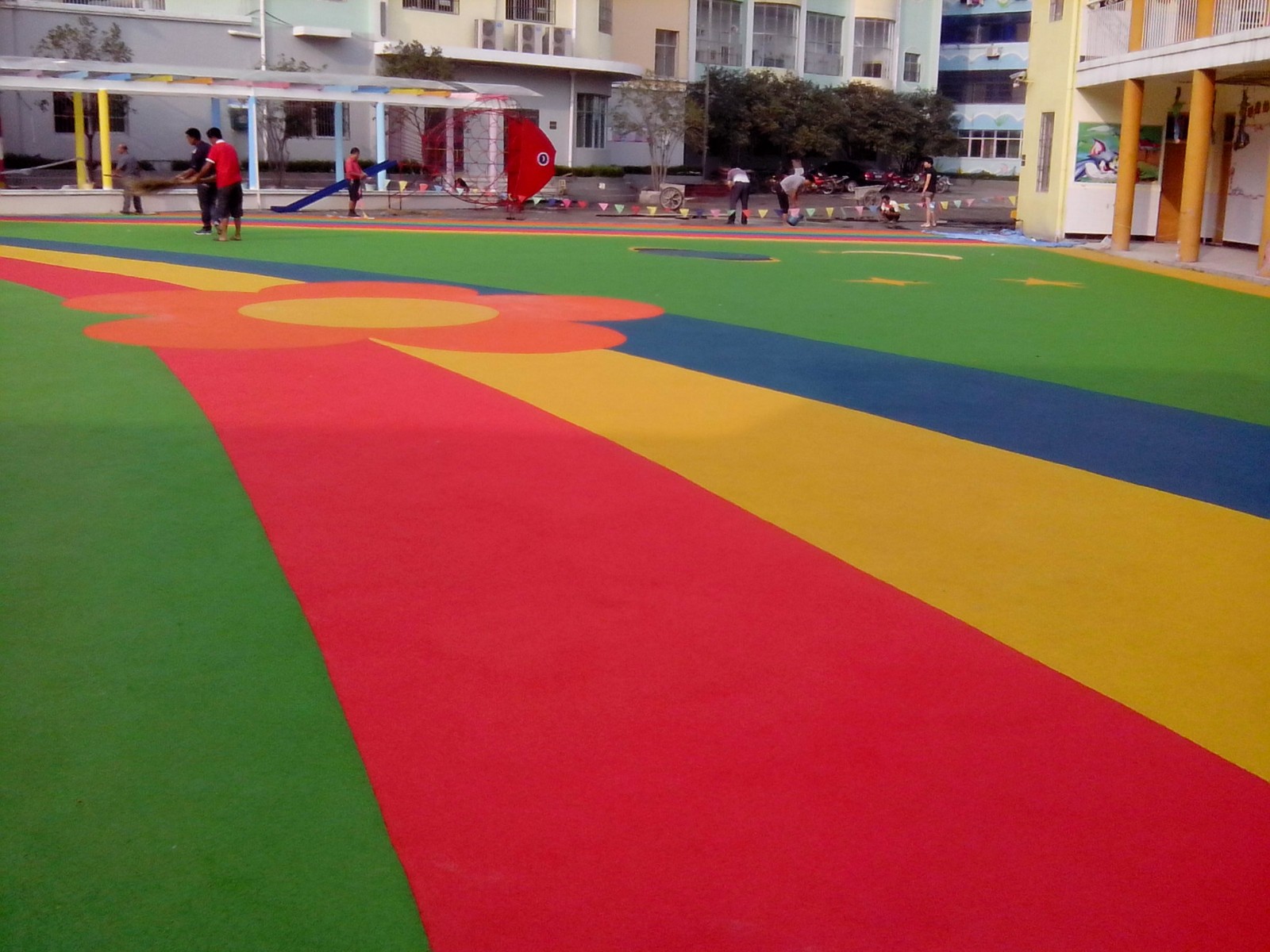 運動休閑防真草坪  湖北金邦建筑新材料