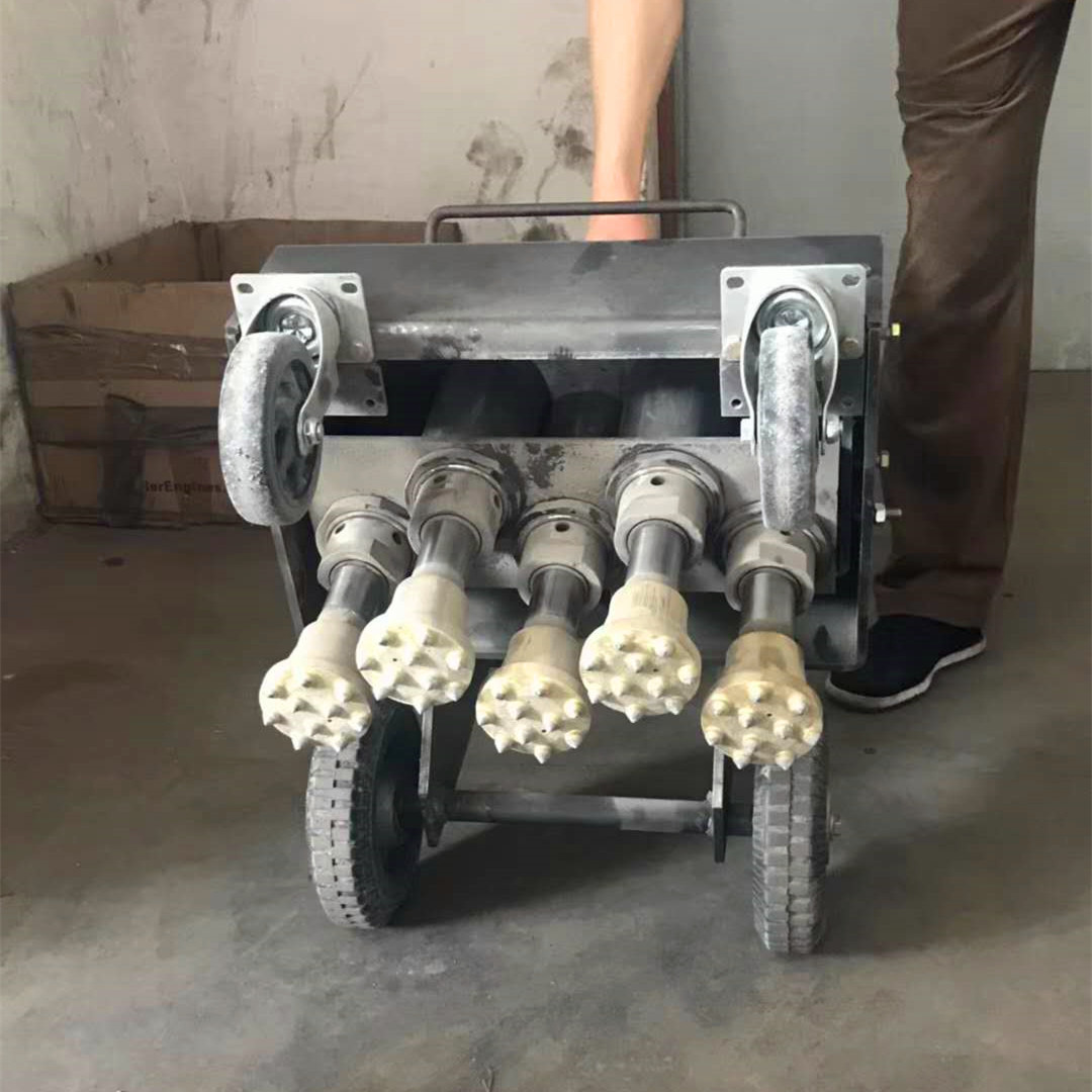 手推式強力地面鑿毛機 大頭鑿毛機 加強型混凝土鑿毛機