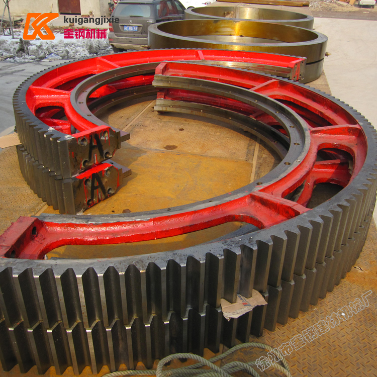 供應(yīng)2.2X7米球磨機(jī)大齒輪模數(shù)22齒數(shù)158