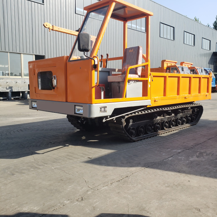 礦石工程四不像履帶運(yùn)輸車 工地建筑用履帶翻斗車 工程履帶運(yùn)輸車