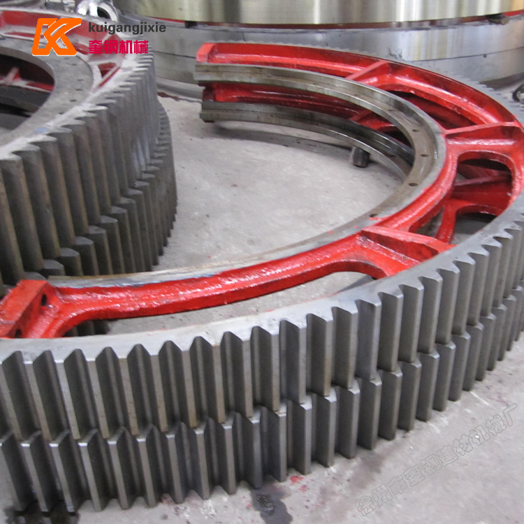 供應(yīng)2.2X7米球磨機(jī)大齒輪模數(shù)22齒數(shù)158