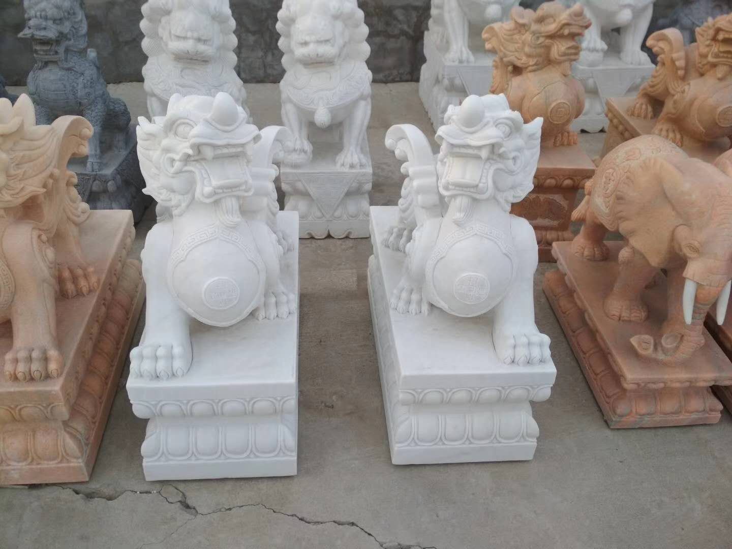 石雕大象石雕象長鼻象雕刻石象 石雕大象*雕刻大象