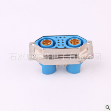 13W2銅合金大電流混裝連接器，大電流矩形線簧連接器