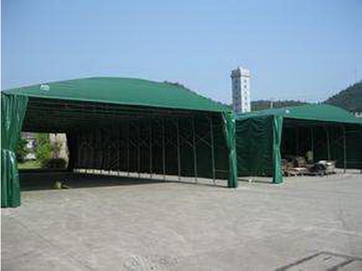 福建推拉棚 移動(dòng)推拉棚 室外移動(dòng)汽車遮陽篷 折疊篷戶外推拉篷