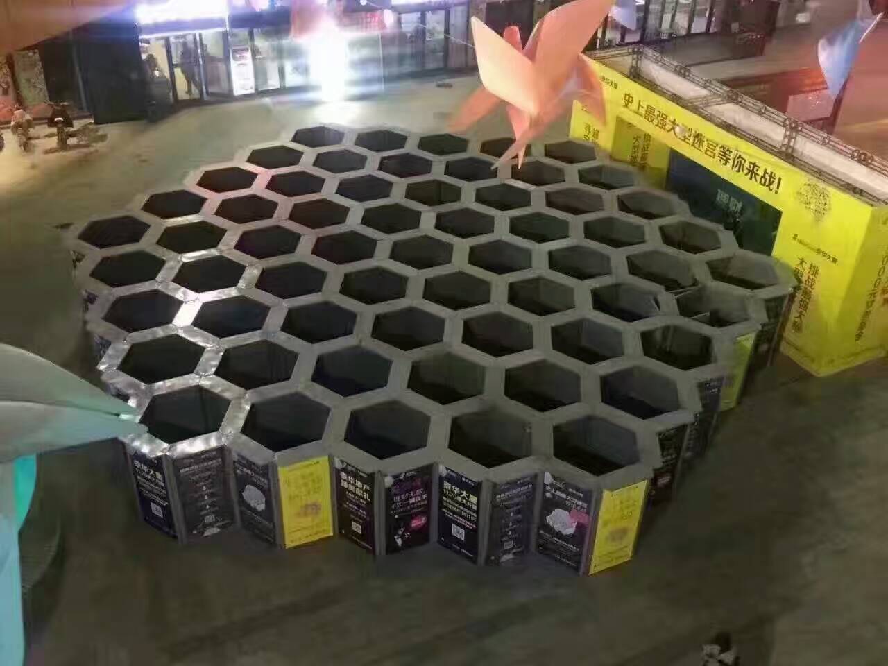 大型蜂巢迷宮出租租賃用于景區(qū)園林