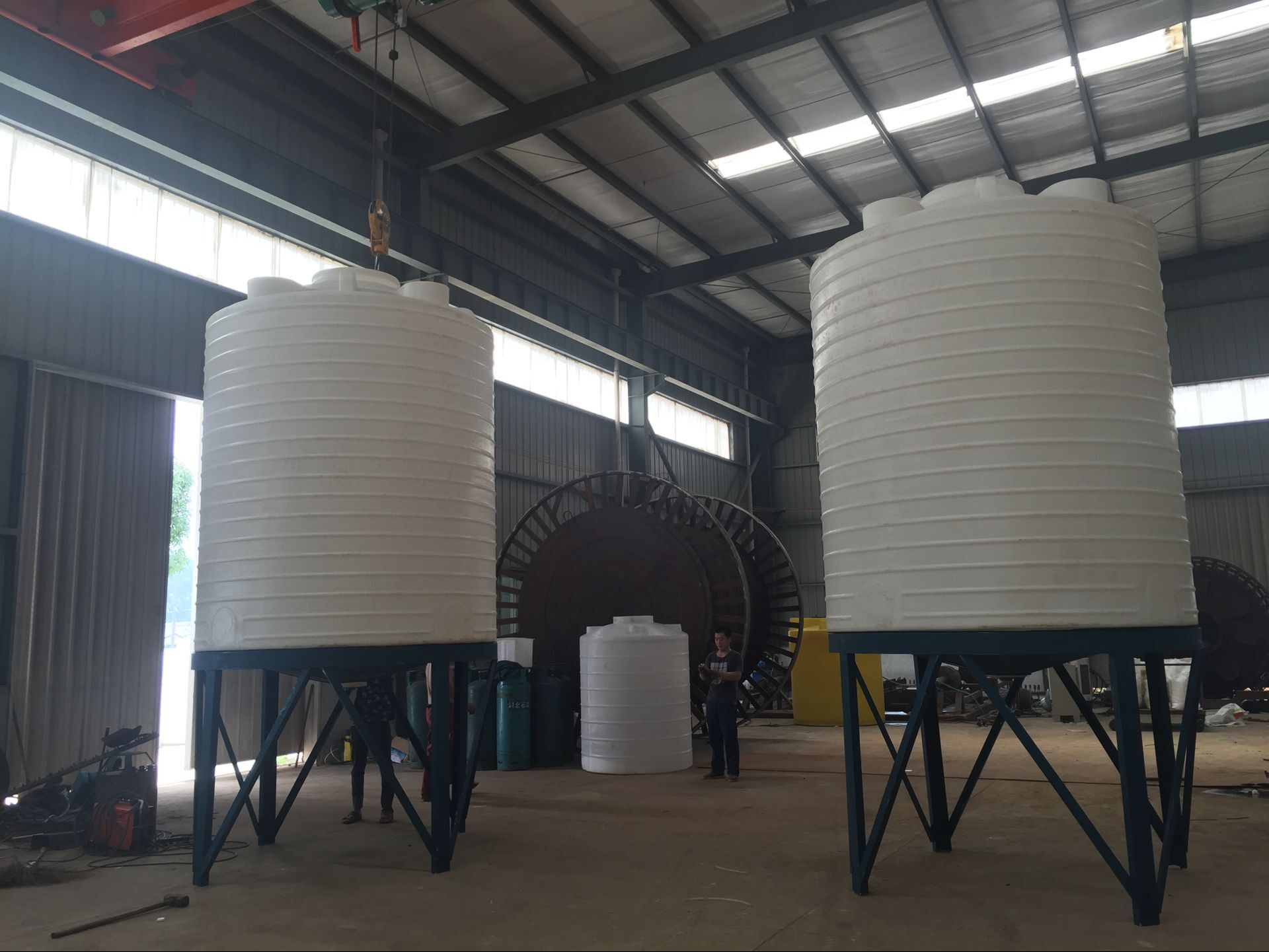 婁底廠家直銷5噸占地面積小 錐底儲(chǔ)水箱