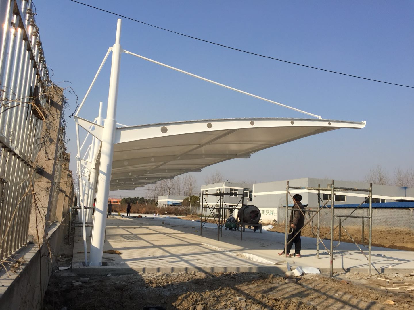 膜結(jié)構(gòu)自行車棚哪家好？  江西膜結(jié)構(gòu)自行車棚廠家江西膜結(jié)構(gòu)自行車棚江西優(yōu)質(zhì)膜結(jié)構(gòu)自行車棚