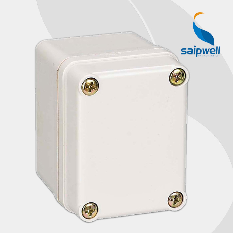 供應(yīng)506555不銹鋼螺絲塑料防水盒 50*65*55塑料防水盒
