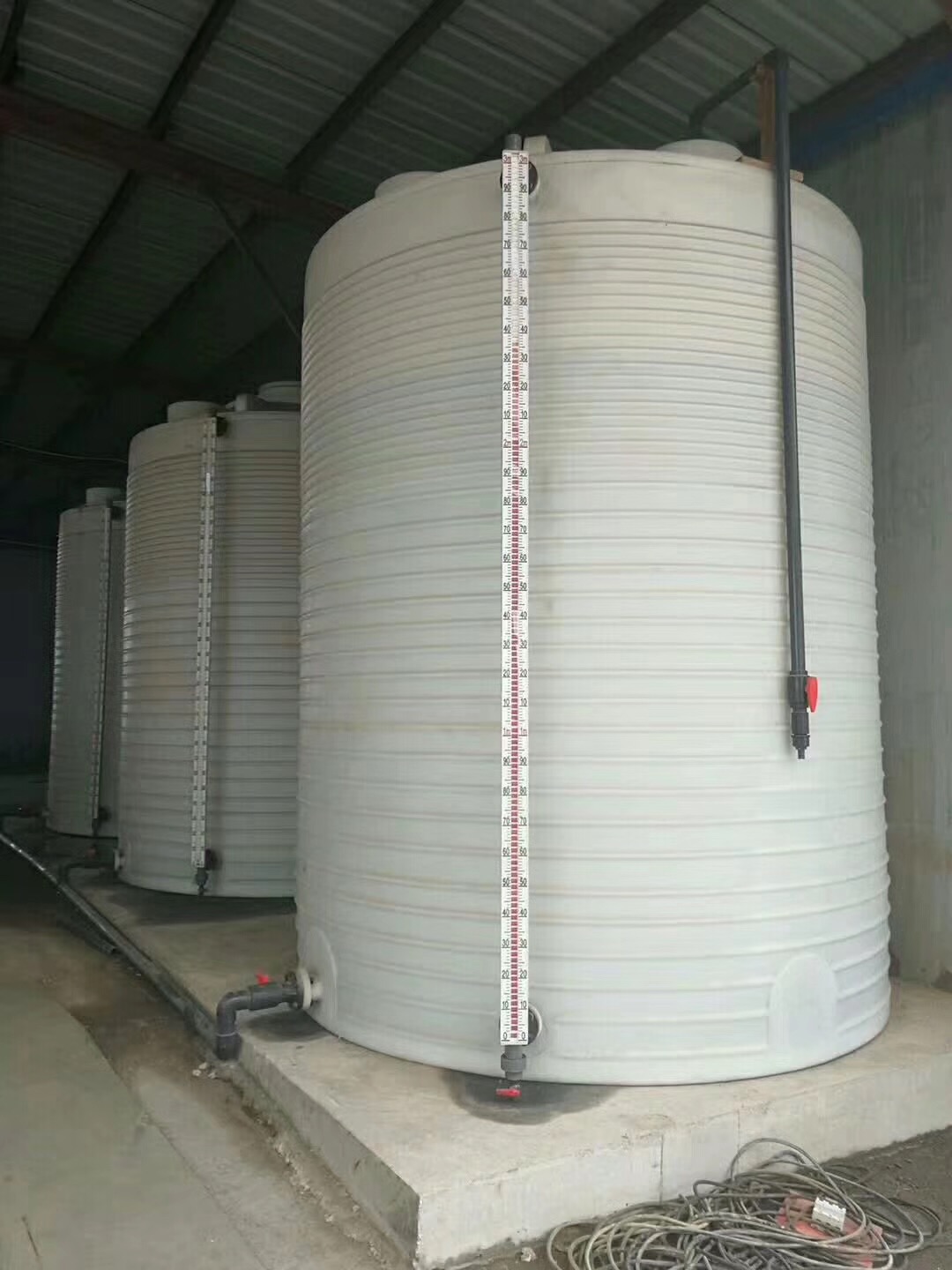 武漢廠家直銷30噸容量耐腐蝕PE塑料水箱