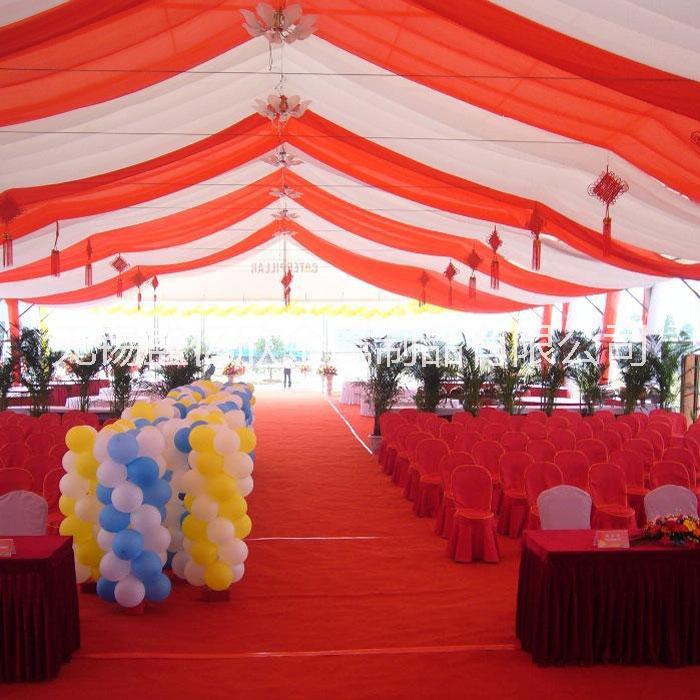 婚禮篷房酒席宴會篷房戶外大帳篷廠家銷