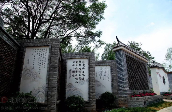 北京室外墻體彩繪黨建手繪文化墻專業(yè)制作　