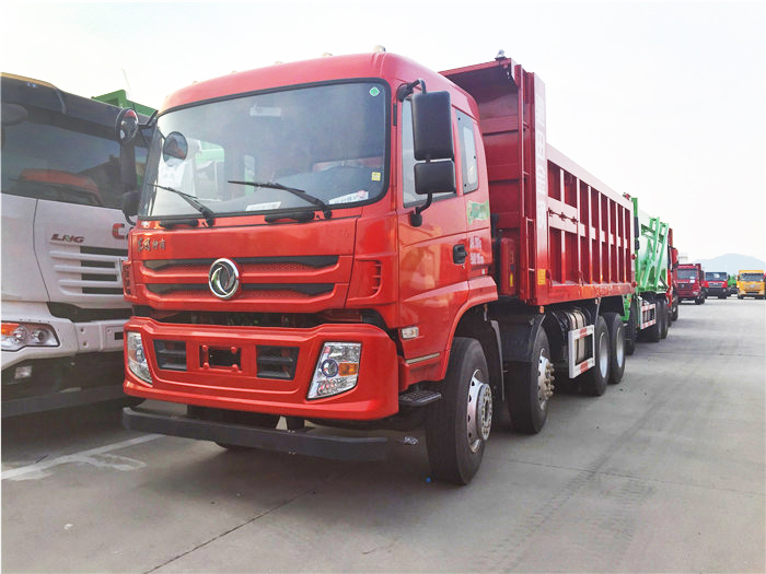 東風(fēng)特商*后八輕皮自卸車EQ3318GFV，輕量化四橋自卸車配置介紹