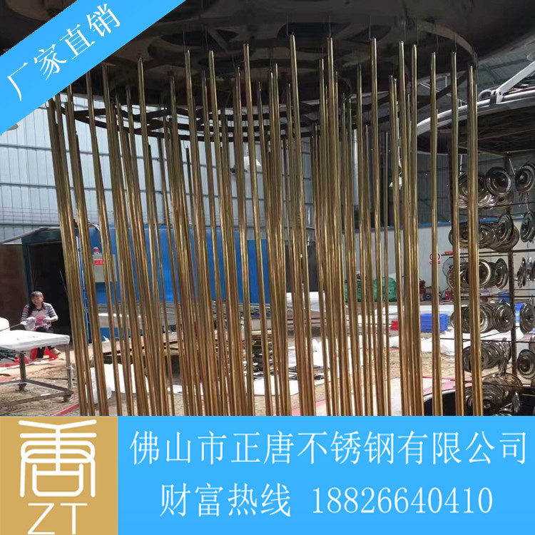 佛山304不銹鋼鍍色6米管