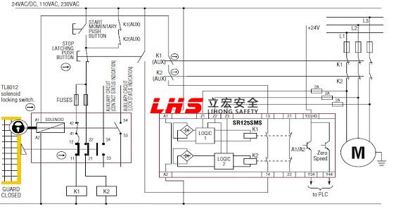 雙通道安全監(jiān)測(cè)繼電器SR103A