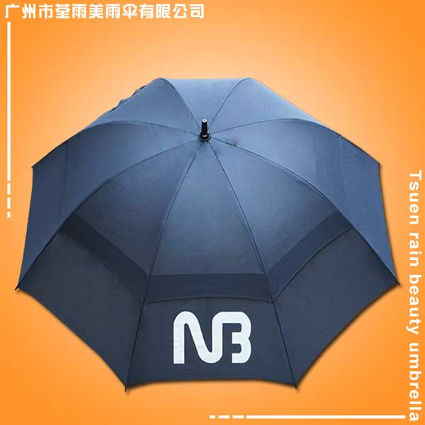 廣州雨傘廠 定做-雙層手開N3高爾夫傘 高爾夫雨傘 高爾夫廣告?zhèn)?廣州制傘廠