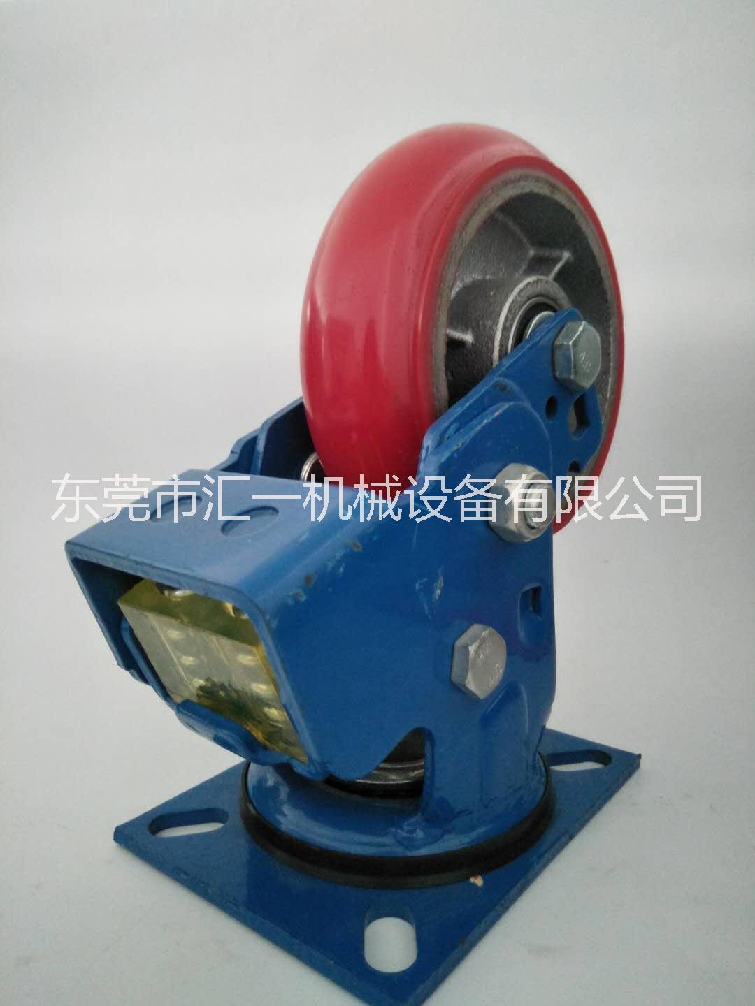 6寸萬向減震腳輪銷售價格 重型6寸彈簧減震輪