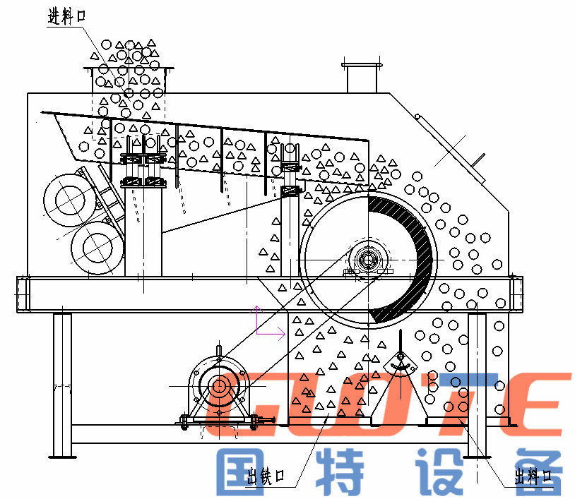 GCX||系列永磁筒式磁選機(jī) 永磁筒式磁選機(jī)